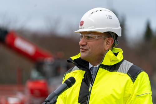 Then Tánaiste and Minister for Enterprise, Trade and Employment, Leo Varadkar